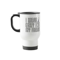 I Wear Grey For My FRIEND 16 Mug