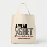 I Wear Grey For My Mother-In-Law 10 Diabetes Tote Bag