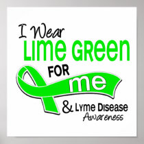 I Wear Lime Green 42 Me Lyme Disease