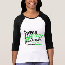 I Wear Lime Green For Brother-in-Law T-shirt