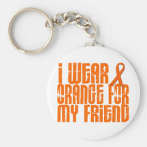 I Wear Orange For My Friend 16 Keychain