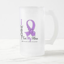 I Wear Pancreatic Cancer Ribbon For My Hero Coffee Mug