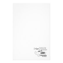 I Wear Pearl For My Dad 42 Mesothelioma Stationery Design