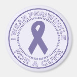 I Wear Periwinkle For A Cure Magnet