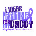 I Wear Periwinkle For Daddy 6.4 Oesophageal Cancer t-shirts