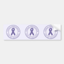 I Wear Periwinkle For My Grandpa Bumper Stickers