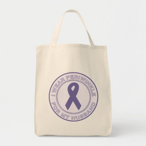 I Wear Periwinkle For My Husband Bag