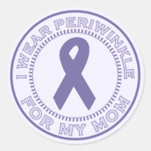I Wear Periwinkle For My Mum Sticker