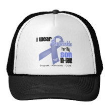 I Wear Periwinkle Ribbon For My Son in Law Trucker Hat