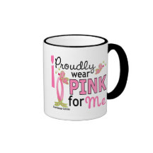 I Wear Pink For Me 27 Breast Cancer Mugs
