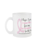 I Wear Pink For ME Filigree Pink Ribbon mugs