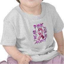 I Wear Pink for my Aunt.png T-shirts