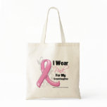 I Wear Pink For My Granddaughter - Breast Cancer bags