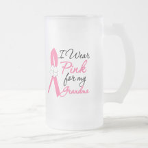 I Wear Pink For My Grandma Coffee Mug