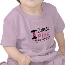 I Wear Pink For My Grandma Shirt