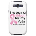 I Wear Pink For My Mother Breast Cancer Samsung Galaxy SIII Covers