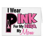 I Wear Pink For My Mum 19 BREAST CANCER cards