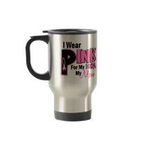 I Wear Pink For My Mum 19 BREAST CANCER Coffee Mug