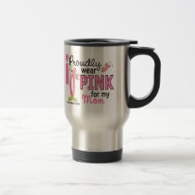 I Wear Pink For My Mum 27 Breast Cancer Mug
