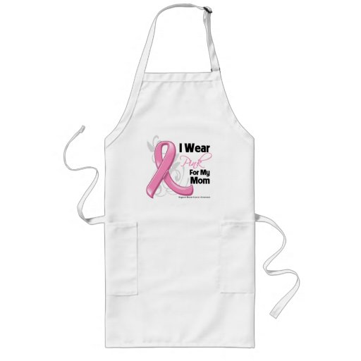 I Wear Pink For My Mum - Breast Cancer Awareness Aprons