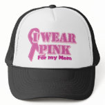 I wear pink for my mum hats
