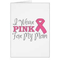 I Wear Pink For My Mum (Pink Ribbon Version C)