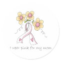 I Wear Pink For My Mum stickers