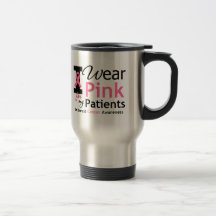 I Wear Pink For My Patients Coffee Mugs