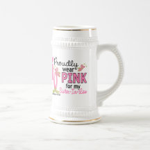 I Wear Pink For My Sister-In-Law 27 Breast Cancer Coffee Mug