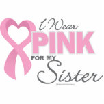 I Wear Pink For My Sister photo sculptures
