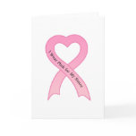 I Wear Pink for My Sister Pink Ribbon Greeting Car cards