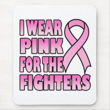 I Wear Pink for the Fighters Mousepad