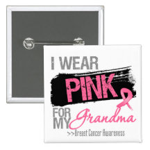I Wear Pink Ribbon For My Grandma Breast Cancer
