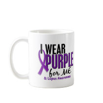 I Wear Purple For ME 10 Lupus Coffee Mugs
