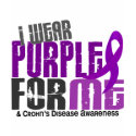 I Wear Purple For ME 6 Crohn’s Disease t-shirts