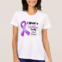 I Wear Purple For My Best Friend Tee Shirt