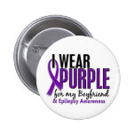 I Wear Purple For My Boyfriend 10 Epilepsy Pins