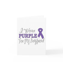 I Wear Purple For My Boyfriend (Purple Ribbon)