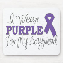 I Wear Purple For My Boyfriend (Purple Ribbon)