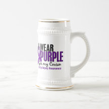 I Wear Purple For My Cousin 10 Epilepsy Mug