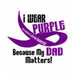 I Wear Purple For My Dad 33 PANCREATIC CANCER t-shirts