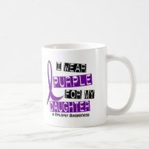 I Wear Purple For My Daughter 37 Epilepsy Mug