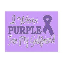 I Wear Purple For My Girlfriend (Purple Ribbon)