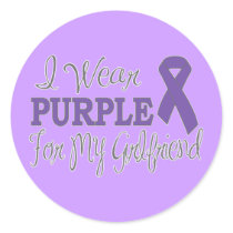 I Wear Purple For My Girlfriend (Purple Ribbon)