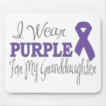 I Wear Purple For My Granddaughter (Purple Ribbon)