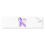I Wear Purple for my Grandma Bumper Stickers