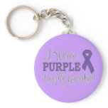 I Wear Purple For My Grandson (Purple Ribbon)