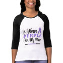 I Wear Purple For My Mom t-shirts