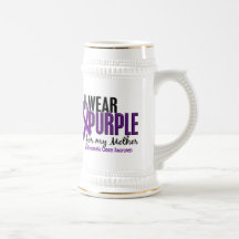 I Wear Purple For My Mother 10 Pancreatic Cancer Mugs