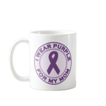 I Wear Purple For My Mum Coffee Mug